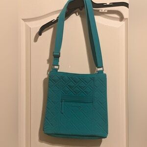 Vera Bradley Teal Crossbody Hipster Bag